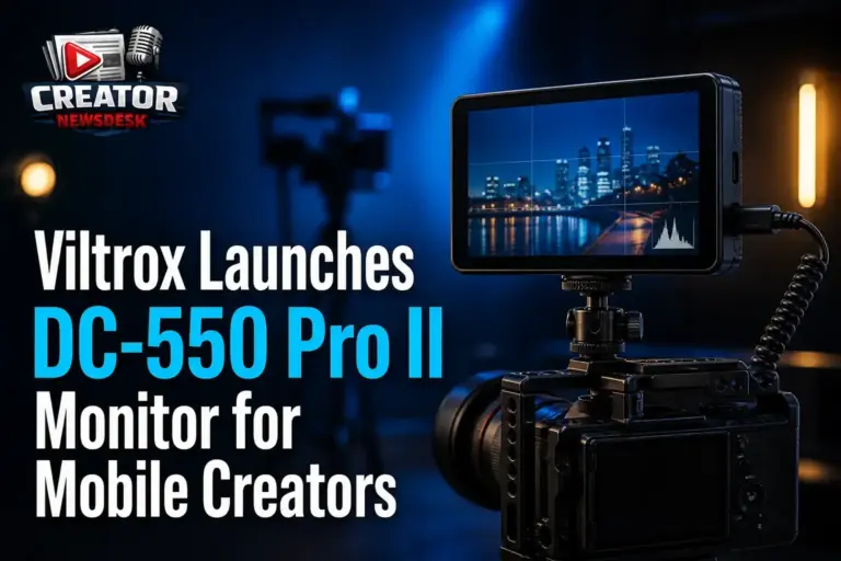 Viltrox Launches DC-550 Pro II Monitor for Mobile Creators