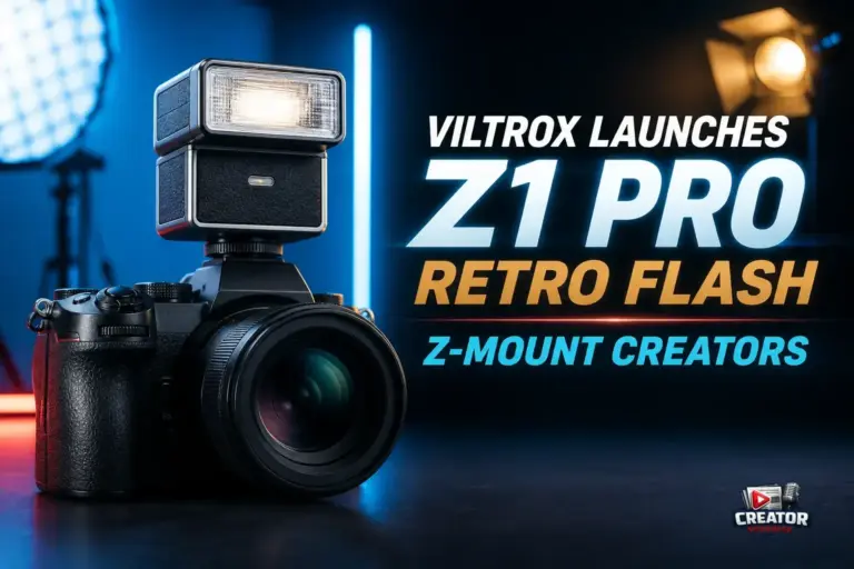 Viltrox Launches Z1 Pro Retro Flash for Nikon Z-Mount Cameras