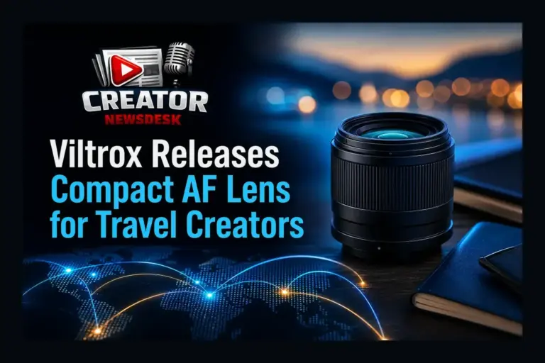 Viltrox Releases Compact AF Lens for Travel Creators