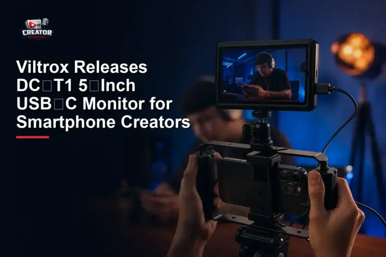 Viltrox Releases DC‑T1 5‑Inch USB‑C Monitor for Smartphone Creators