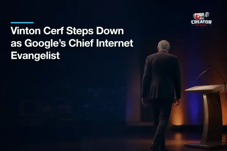 Vinton Cerf Steps Down as Google’s Chief Internet Evangelist