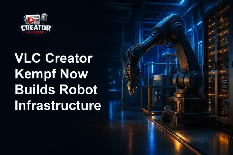 VLC Creator Kempf Now Builds Robot Infrastructure
