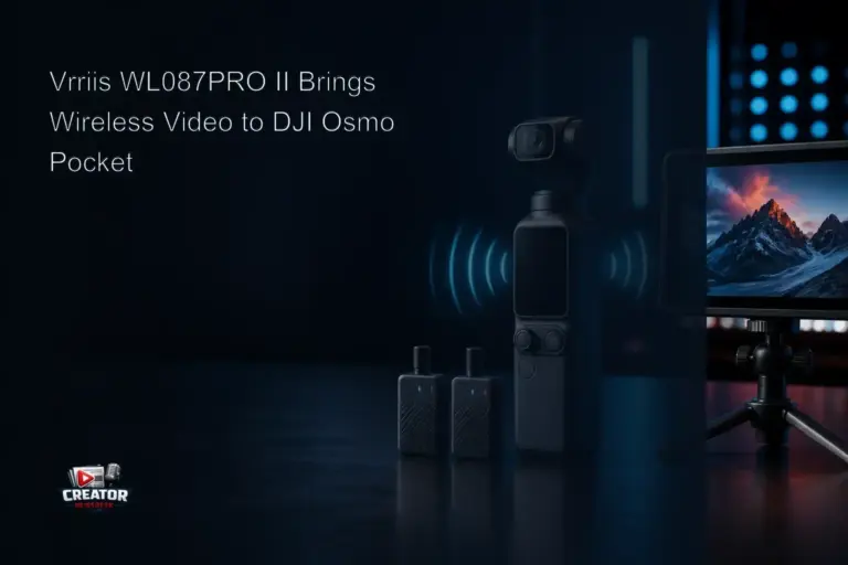 Vrriis WL087PRO II Brings Wireless Video to DJI Osmo Pocket