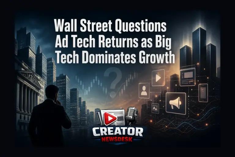 Wall Street Questions Ad Tech Returns as Big Tech Dominates Growth