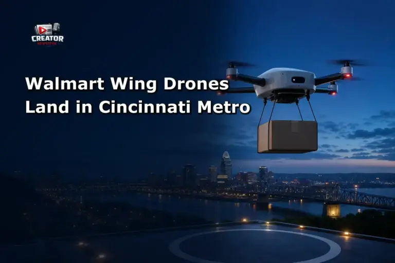 Walmart Wing Drones Land in Cincinnati Metro