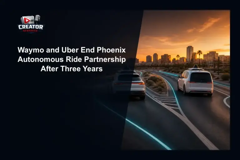 Waymo and Uber End Phoenix Autonomous Ride Partnership After Three Years