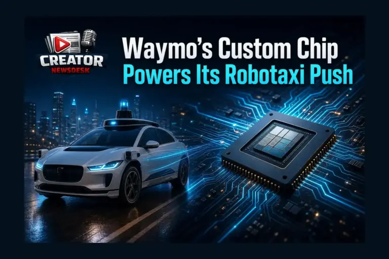 Waymo’s Custom Chip Powers Its Robotaxi Push