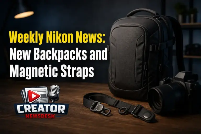 Weekly Nikon News: New Backpacks and Magnetic Straps