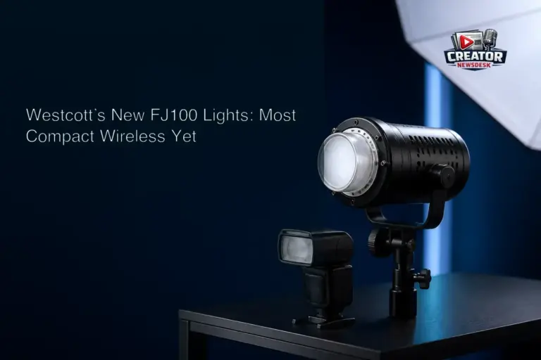 Westcott’s New FJ100 Lights: Most Compact Wireless Yet