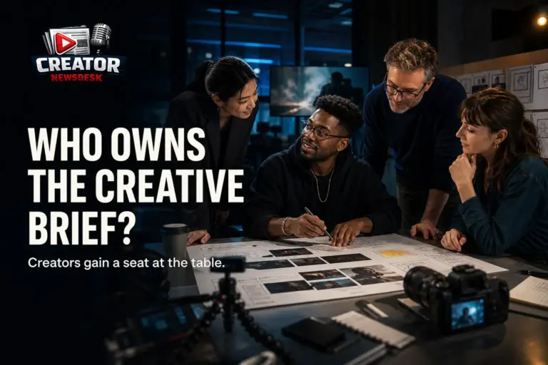 Who Owns the Creative Brief? Creators Gain a Seat at the Table