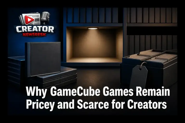Why GameCube Games Remain Pricey and Scarce for Creators