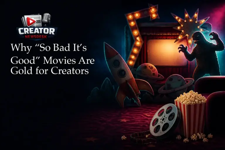 Why “So Bad It’s Good” Movies Are Gold for Creators