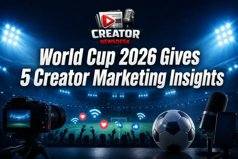 World Cup 2026 Gives 5 Creator Marketing Insights