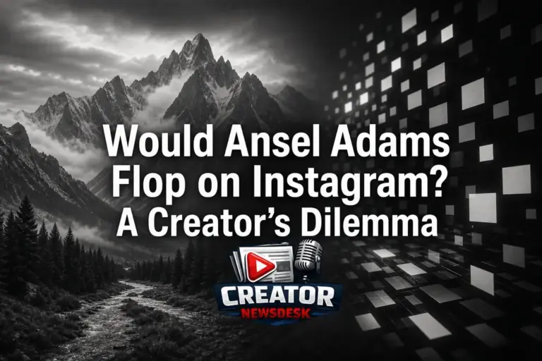 Would Ansel Adams Flop on Instagram? A Creator’s Dilemma
