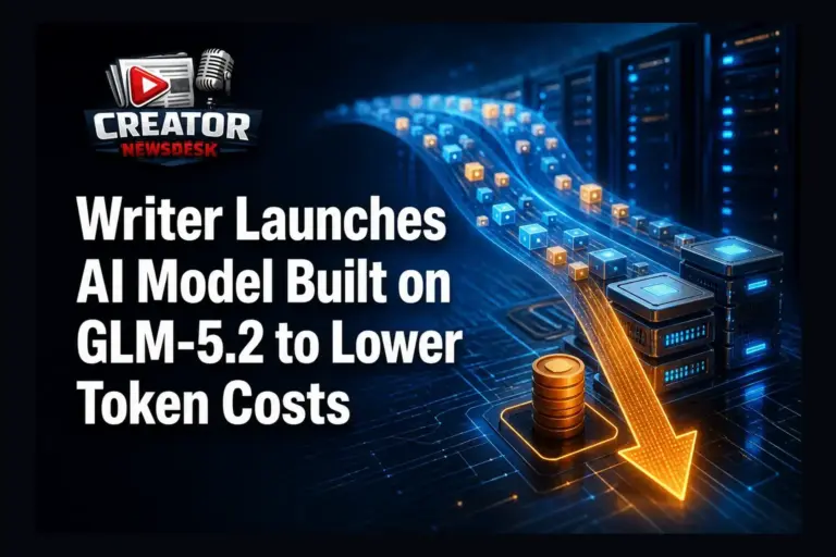 Writer Launches AI Model Built on GLM-5.2 to Lower Token Costs