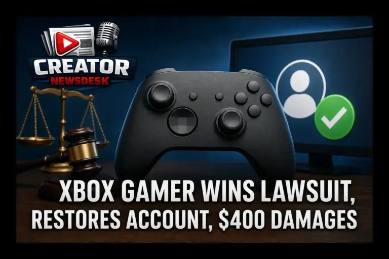 Xbox Gamer Wins Lawsuit, Restores Account, $400 Damages