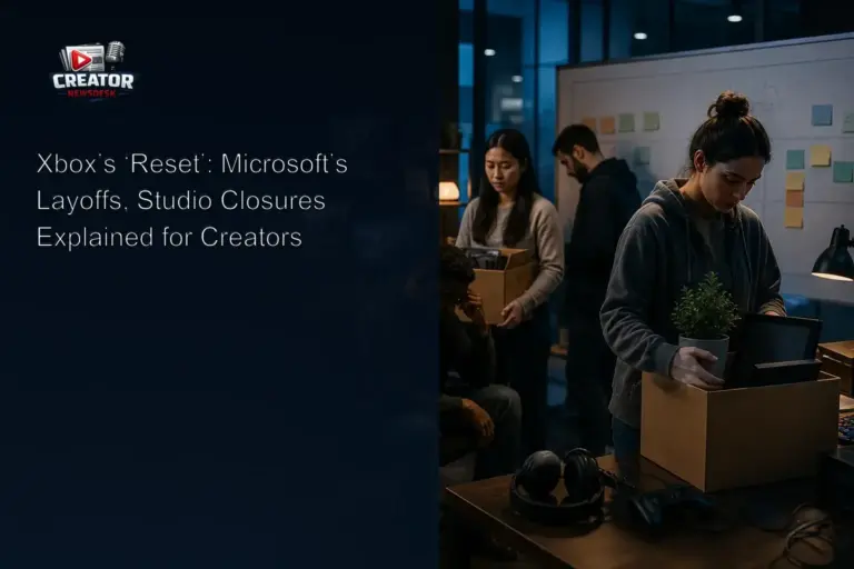 Xbox’s ‘Reset’: Microsoft’s Layoffs, Studio Closures Explained for Creators