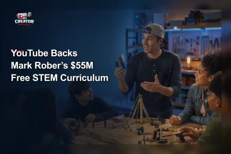 YouTube Backs Mark Rober’s $55M Free STEM Curriculum