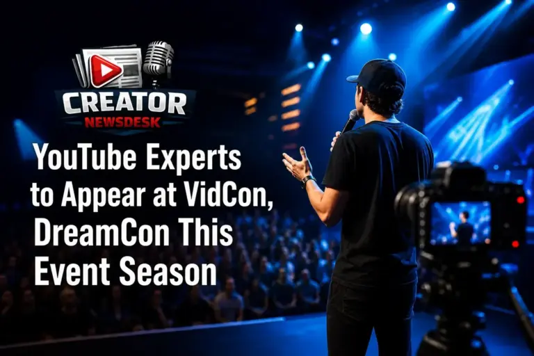 YouTube Experts to Appear at VidCon, DreamCon This Event Season