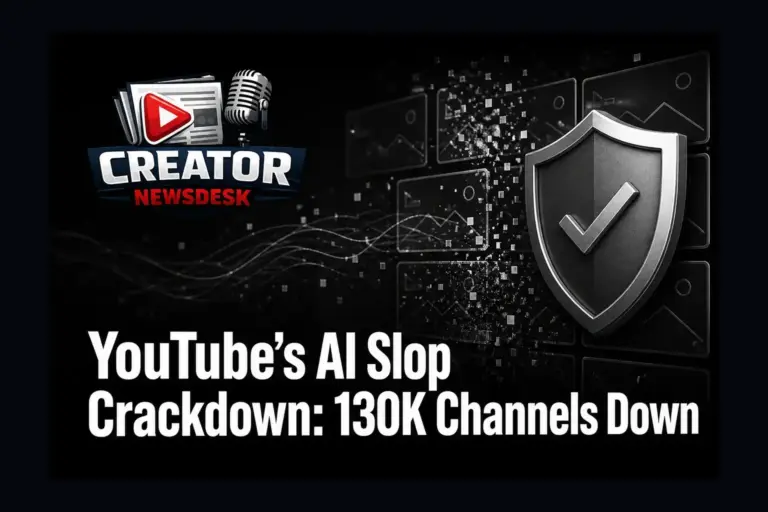 YouTube’s AI Slop Crackdown: 130K Channels Down
