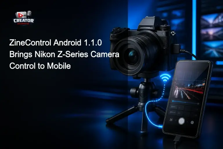 ZineControl Android 1.1.0 Brings Nikon Z‑Series Camera Control to Mobile