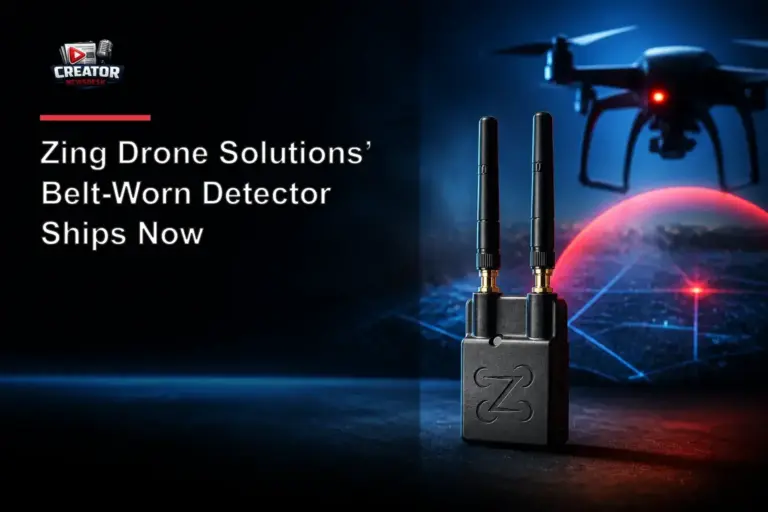 Zing Drone Solutions’ Belt-Worn Detector Ships Now
