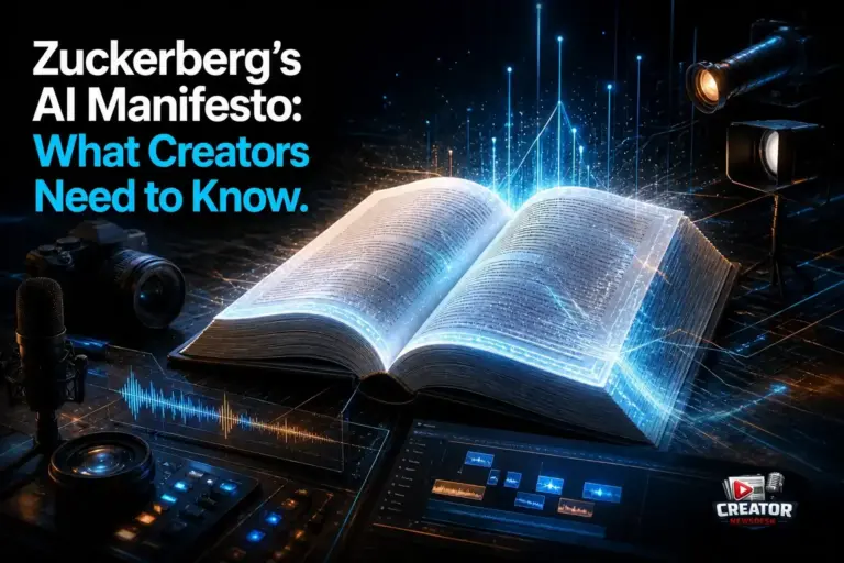 Zuckerberg’s AI Manifesto: What Creators Need to Know