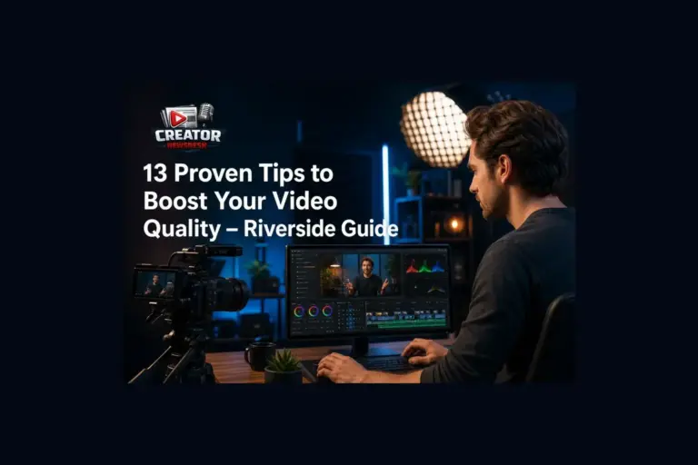 13 Proven Tips to Boost Your Video Quality – Riverside Guide