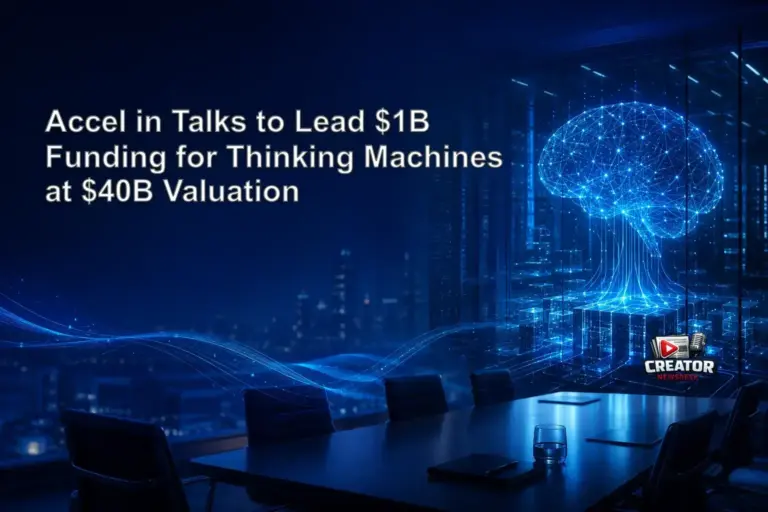 Accel in Talks to Lead $1B Funding for Thinking Machines at $40B Valuation