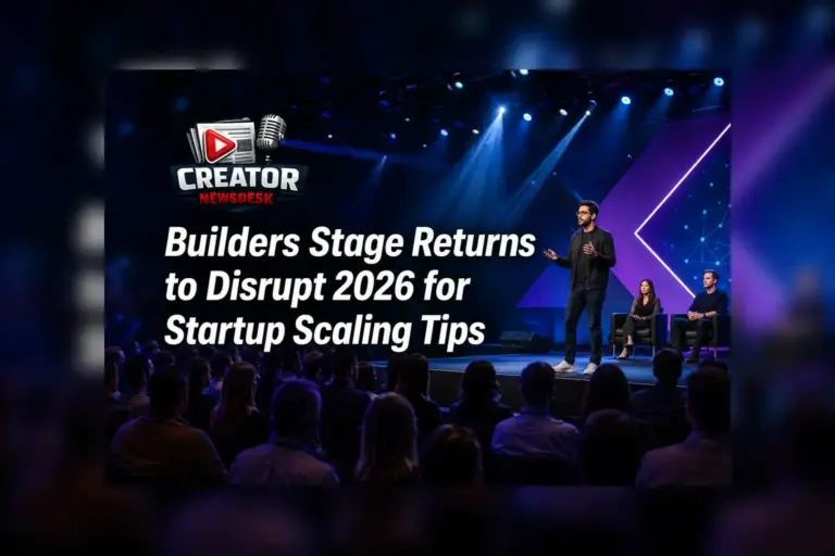 Builders Stage Returns to Disrupt 2026 for Startup Scaling Tips
