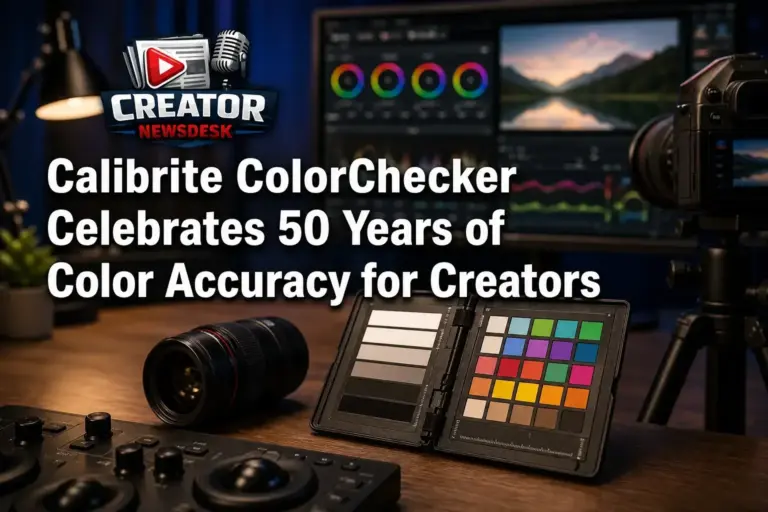 Calibrite ColorChecker Celebrates 50 Years of Color Accuracy for Creators