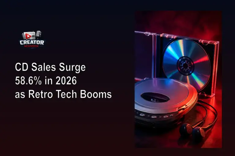 CD Sales Surge 58.6% in 2026 as Retro Tech Booms