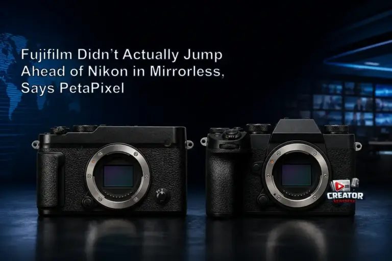 Fujifilm Didn’t Actually Jump Ahead of Nikon in Mirrorless, Says PetaPixel