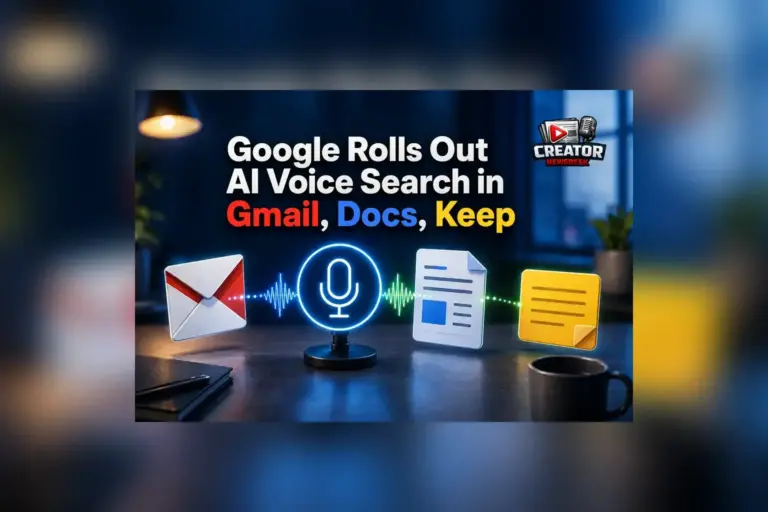 Google Rolls Out AI Voice Search in Gmail, Docs, Keep