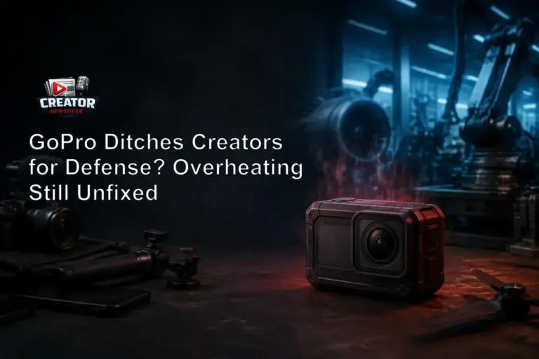 GoPro Ditches Creators for Defense? Overheating Still Unfixed