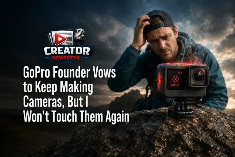 GoPro Founder Vows to Keep Making Cameras, But I Won’t Touch Them Again