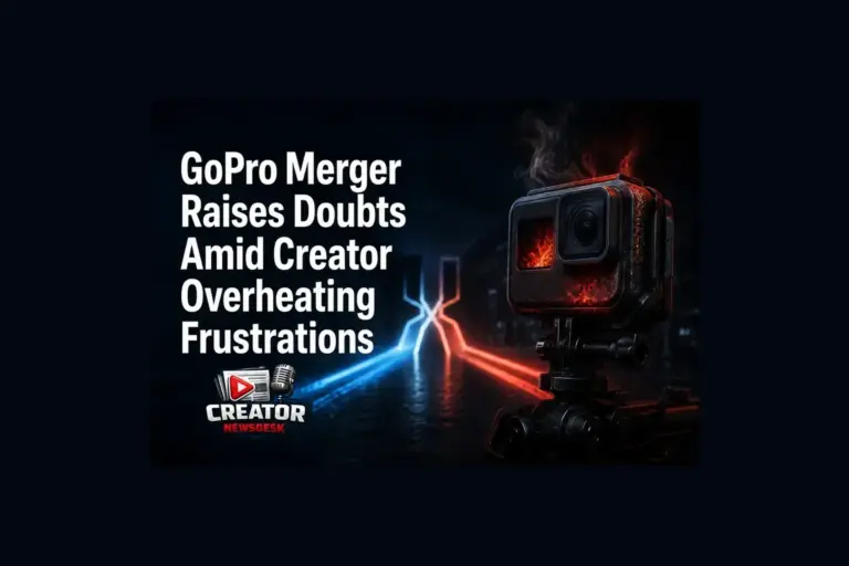 GoPro Merger Raises Doubts Amid Creator Overheating Frustrations