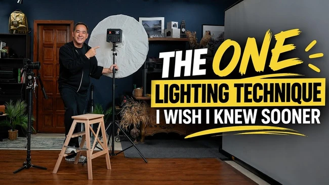 One Light, Two Portraits: Transform Your Room into a Studio