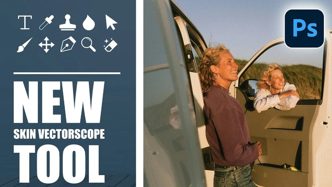Adobe Hides Vectorscope in Camera Raw for Precise Skin Tone Editing
