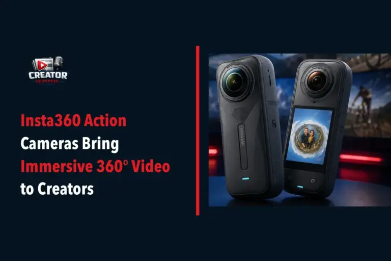 Insta360 Action Cameras Bring Immersive 360° Video to Creators