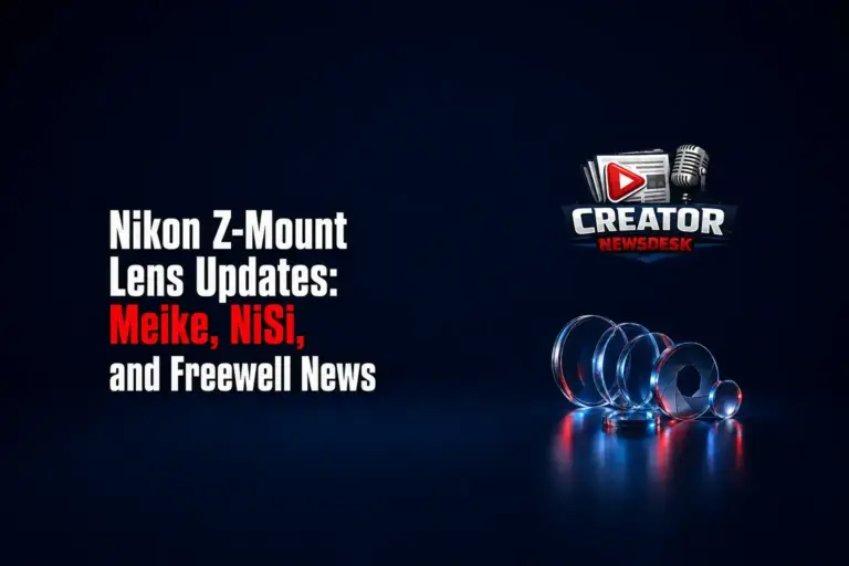 Nikon Z-Mount Lens Updates: Meike, NiSi, and Freewell News