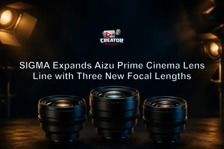 SIGMA Expands Aizu Prime Cinema Lens Line with Three New Focal Lengths