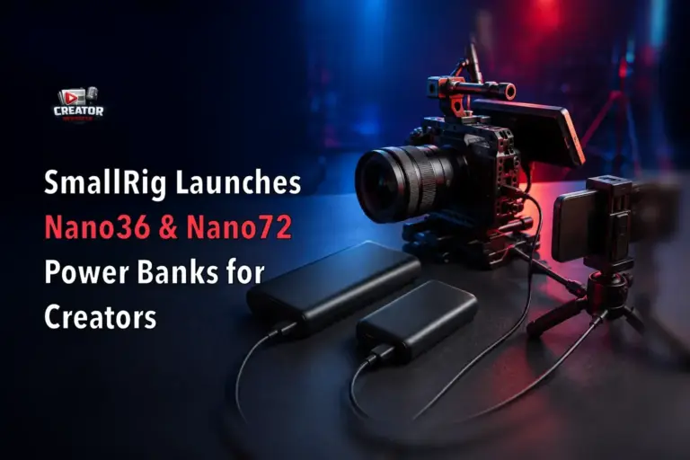SmallRig Launches Nano36 & Nano72 Power Banks for Creators