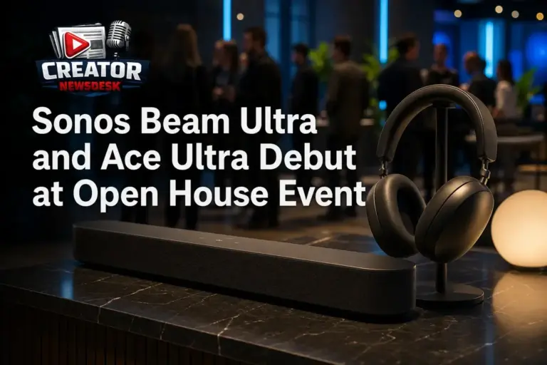 Sonos Beam Ultra and Ace Ultra Debut at Open House Event