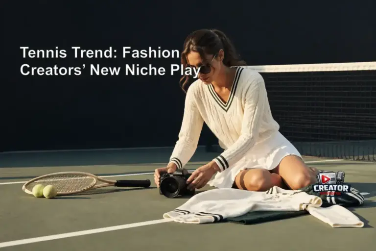 Tennis Trend: Fashion Creators’ New Niche Play