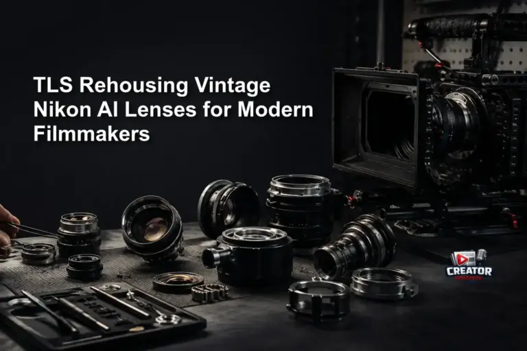 TLS Rehousing Vintage Nikon AI Lenses for Modern Filmmakers