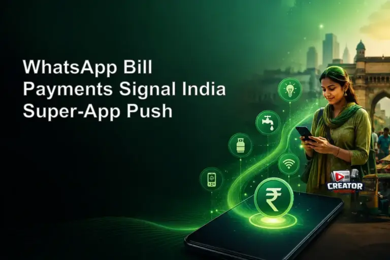 WhatsApp Bill Payments Signal India Super-App Push