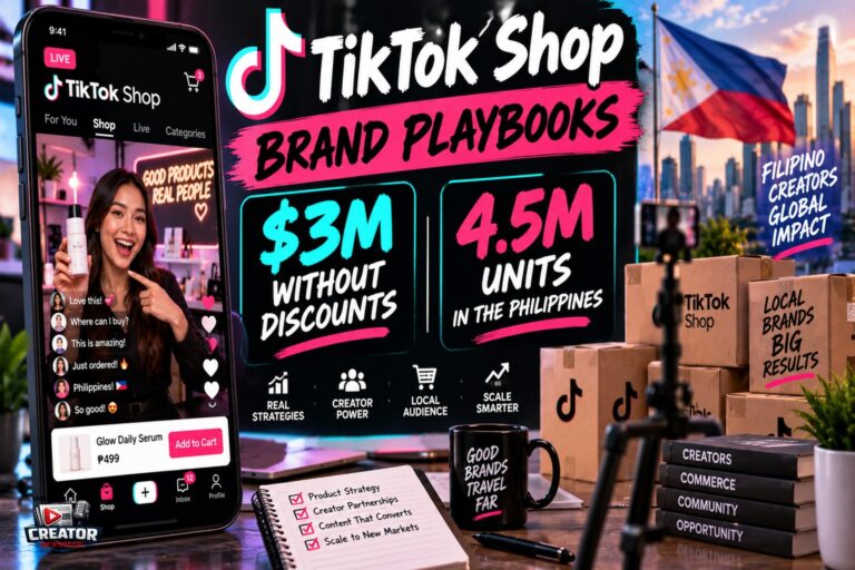 TikTok Shop Brand Playbooks: $3M Without Discounts, 4.5M Units in the Philippines