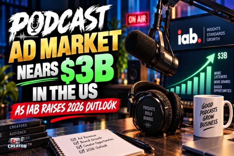 Podcast Ad Market Nears $3B in the US as IAB Raises 2026 Outlook