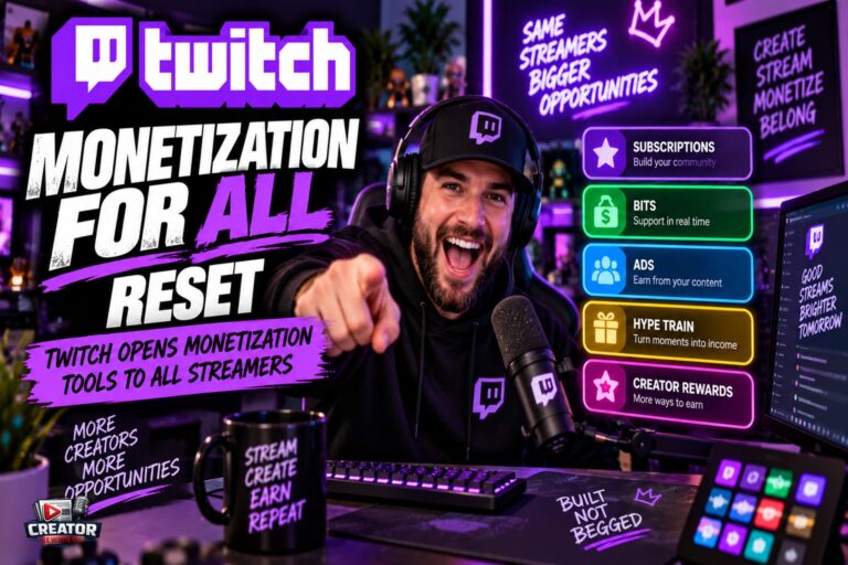 Twitch Opens Monetization Tools to All Streamers in ‘Monetization for All’ Reset